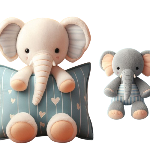 Manufacturer Low MOQ Stuffed Animal Zoo Toys Plush Custom Cute Giant Elephant Plush 7