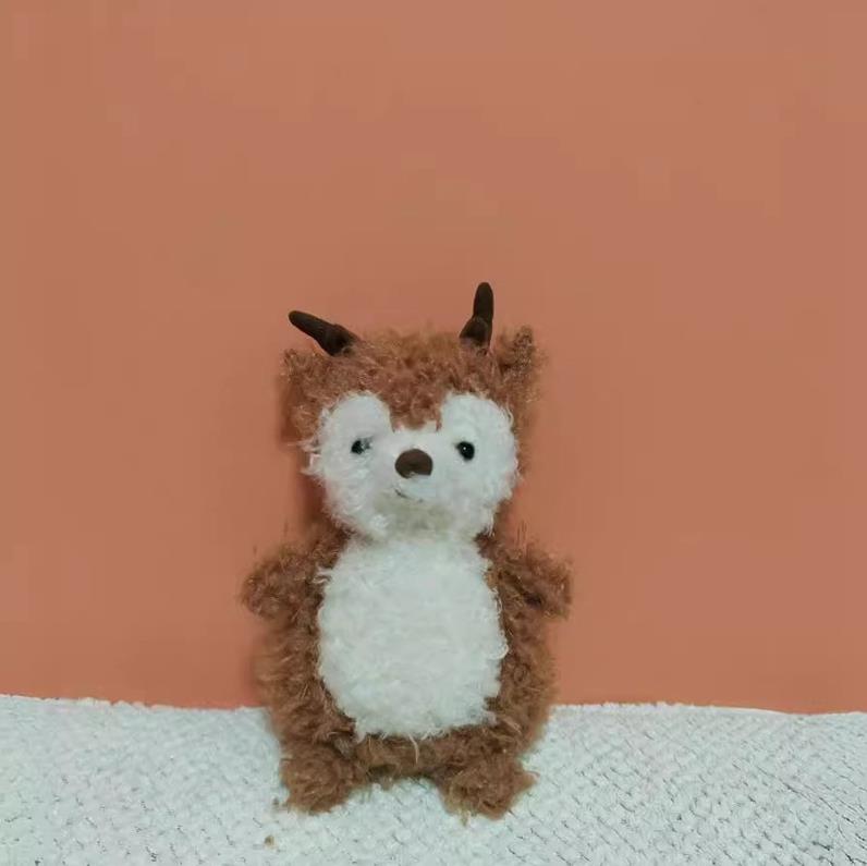 Super Soft High Quality Cute Snowman Plush Toy Christmas Promotion Gifts Deer Elk Stuffed Toys 10