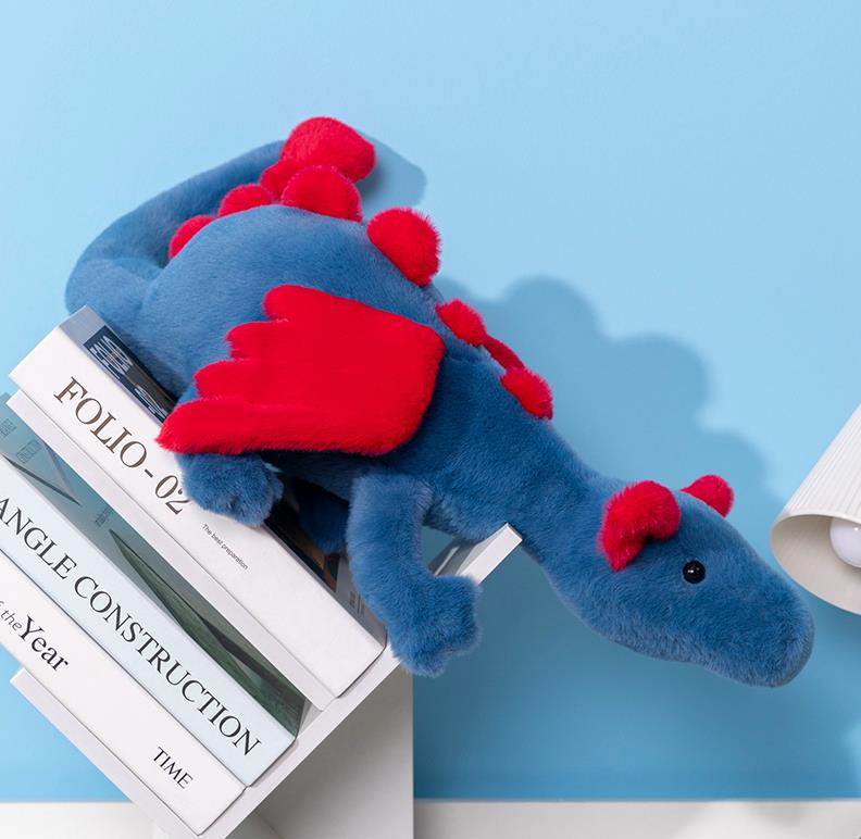 Big Size Flying Dragon Plush Toy Colourful Stuffed Dragon Dolls Plush Pillow 11