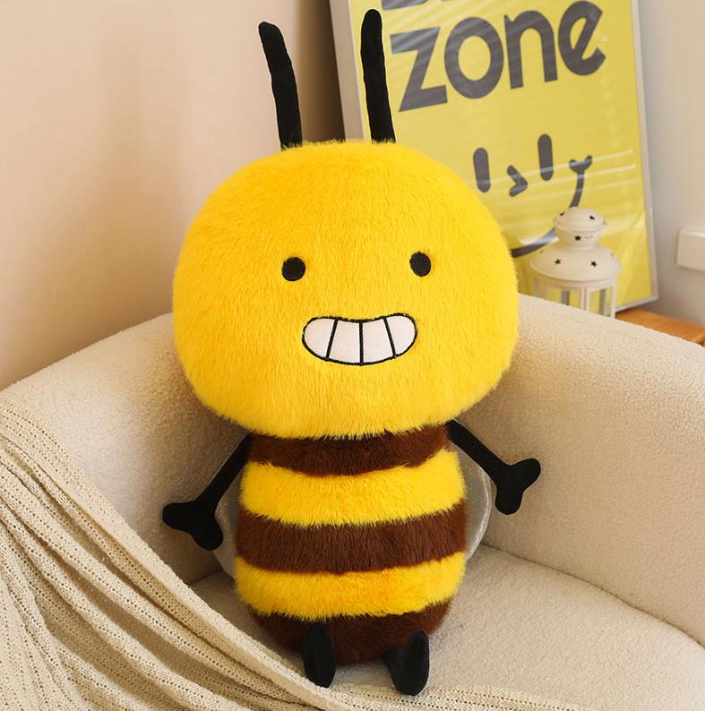 Peluche abeille mignonne et adorable, personnalisée et conçue pour les enfants 9