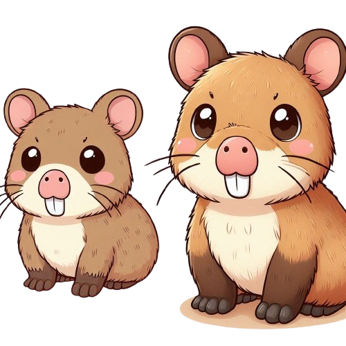 Kawaii Stuffed Animals Beaver Capybara Plush Doll Toy Custom Made Plush Toys 6