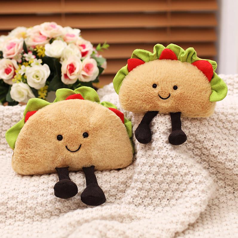 Custom Made Kid Stuff Reversible Soft Stuffed Doll Plushies Manufacturer Custom Sandwich Plush Toy 10