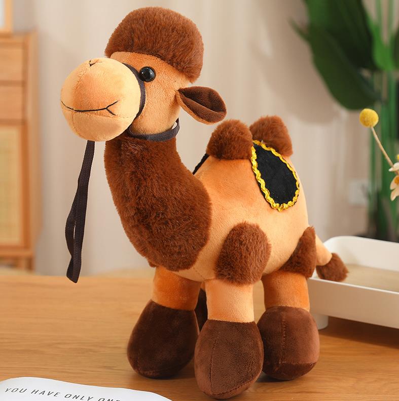 Custom Cartoon Anime Multi Colors Cute Soft Camel Plush Toy Camel Stuffed Animal Plush Doll 12