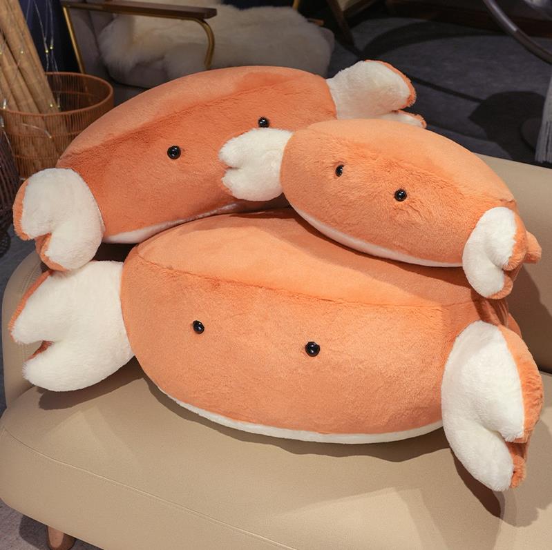 Custom Stuffed Crab Toys Soft Sea Animals High Quality Sleeping Pillow Baby Home Cushio For Kids 11