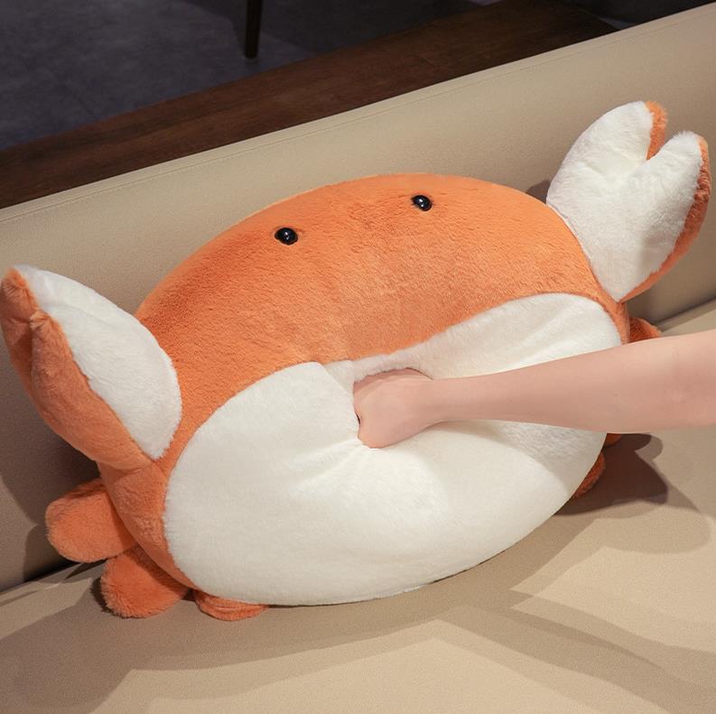 Custom Stuffed Crab Toys Soft Sea Animals High Quality Sleeping Pillow Baby Home Cushio For Kids 9