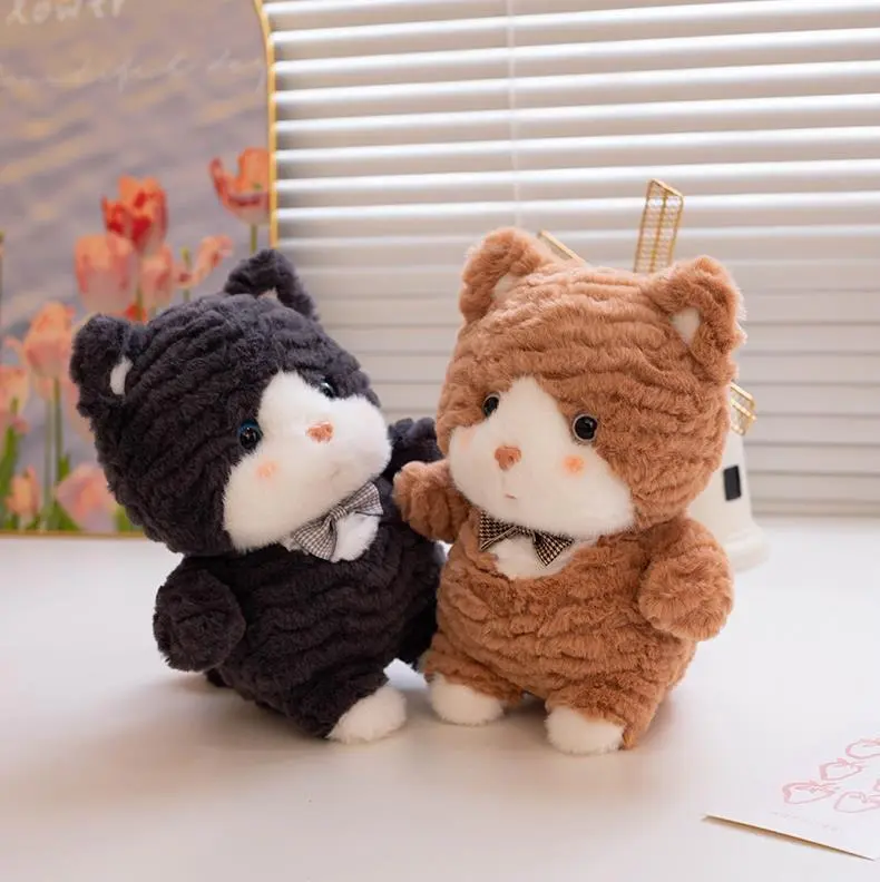 Recién llegado, peluche de gato, juguetes de peluche, decoración del hogar, regalo de cumpleaños, lindos muñecos de gato, almohada 1