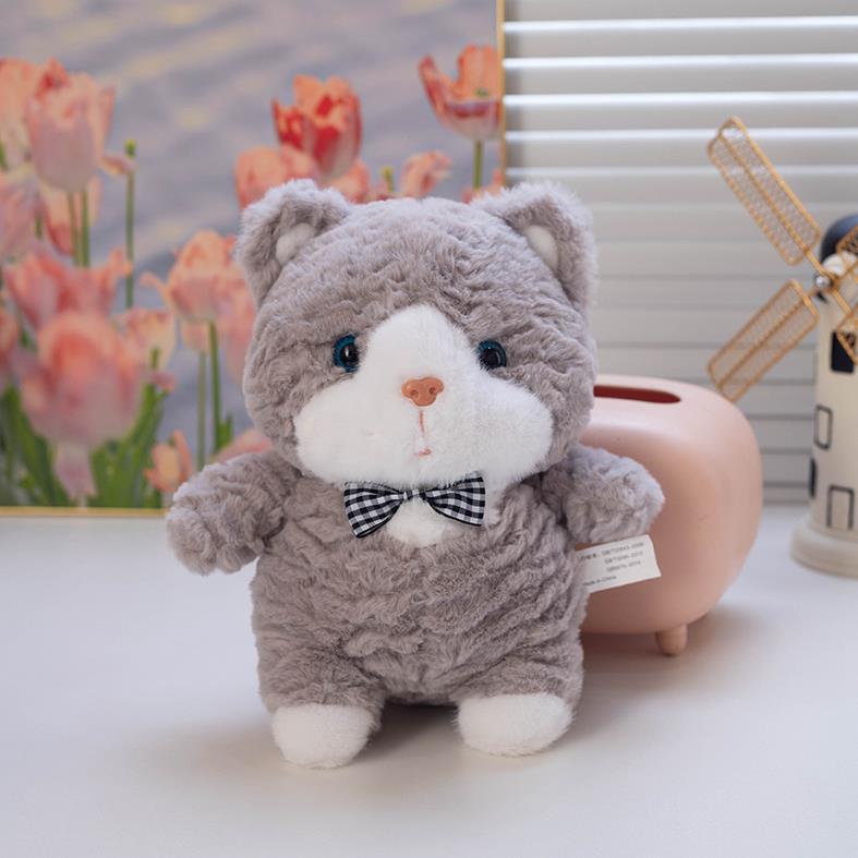 Recién llegado, peluche de gato, juguetes de peluche, decoración del hogar, regalo de cumpleaños, lindos muñecos de gato, almohada 10