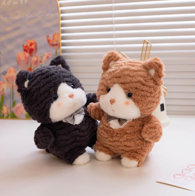 Recién llegado, peluche de gato, juguetes de peluche, decoración del hogar, regalo de cumpleaños, lindos muñecos de gato, almohada 8