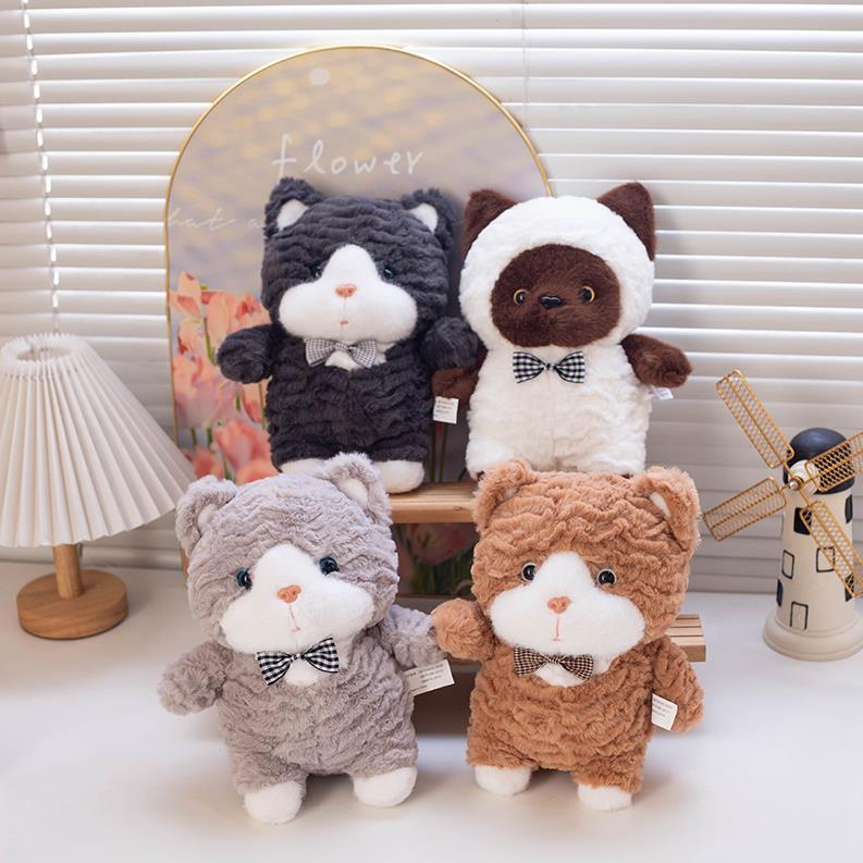 Recién llegado, peluche de gato, juguetes de peluche, decoración del hogar, regalo de cumpleaños, lindos muñecos de gato, almohada 9