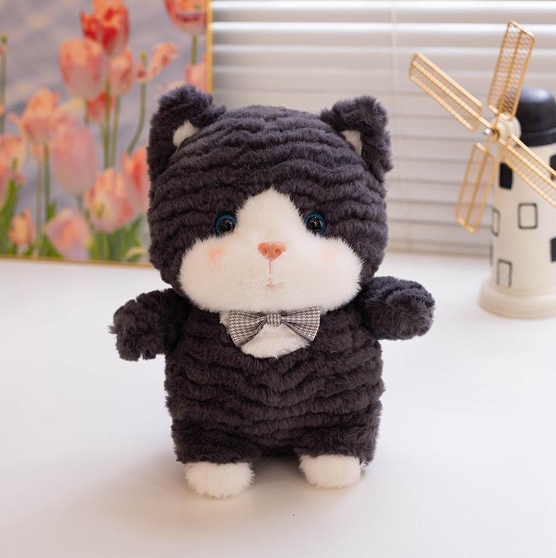 Recién llegado, peluche de gato, juguetes de peluche, decoración del hogar, regalo de cumpleaños, lindos muñecos de gato, almohada 12