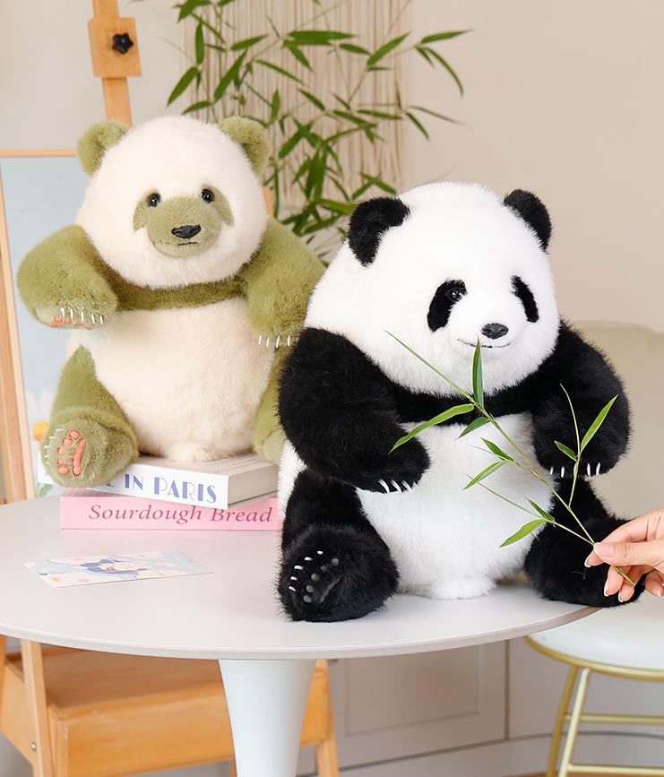 Factory Customized Cute Panda Stuffed Animals Plush Toy For Children Panda Plush Pillow Gifts 8