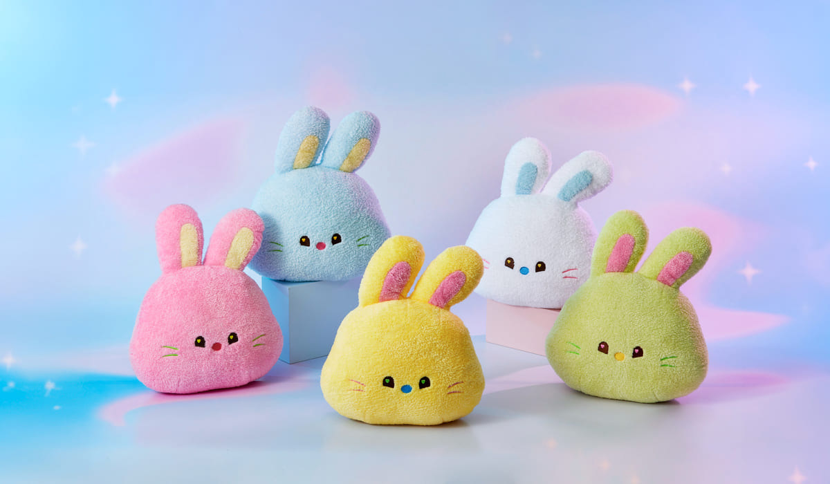 Easter Cute Throw Pillows for Home Decoration Stuffed Animal Rabbit Pillows Custom Plush Pillow 7