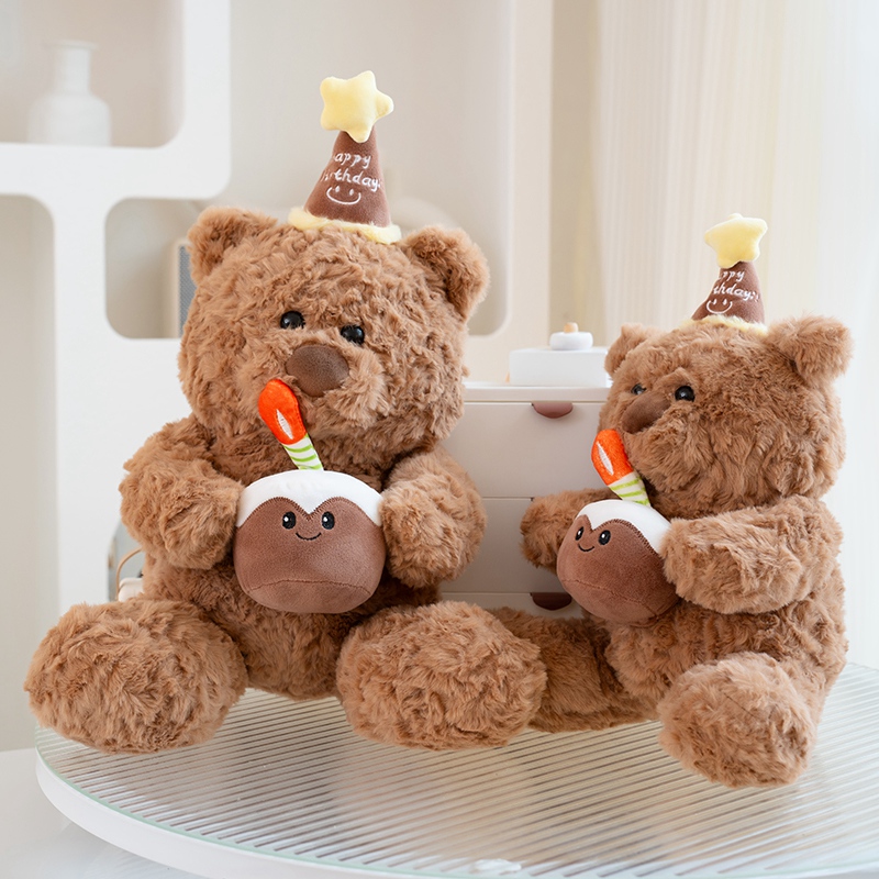 Stuffed custom teddy bear plush stuffed cute animal toys bear for birthday 3