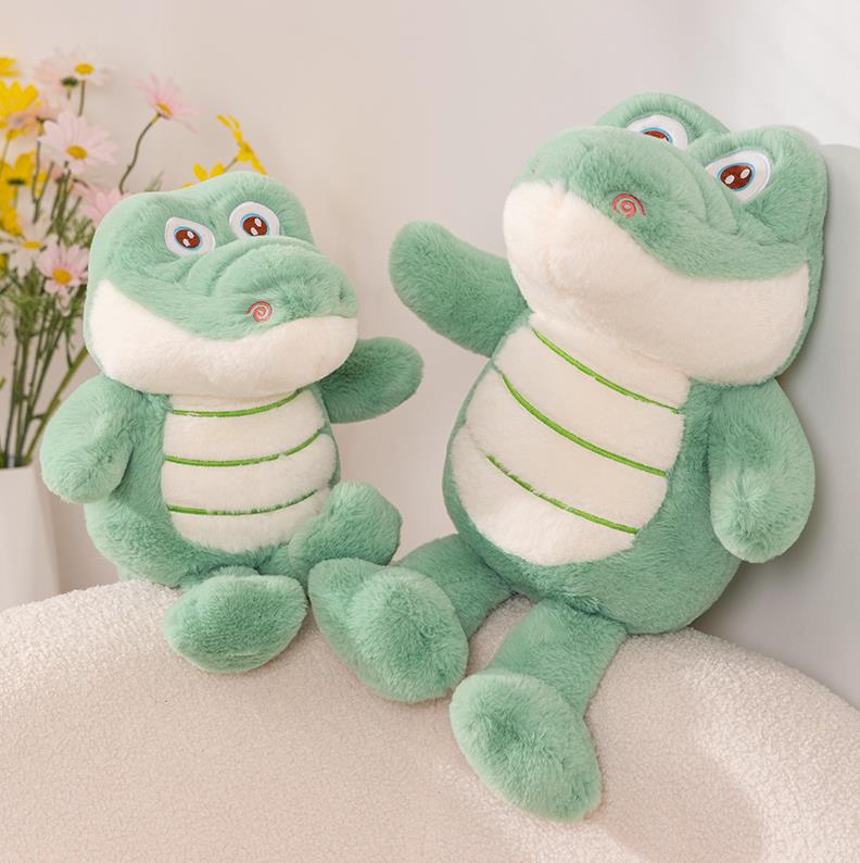 Custom Cartoon Simulation Stuffed Animals Plush Toys Crocodile Toy Soft Kids Baby Toys 10