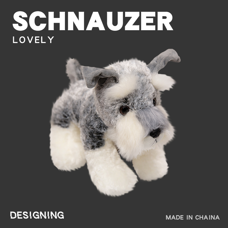 Stuffed puppy bag animal toy plush cute toys dog 2