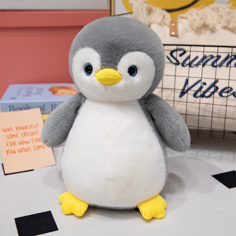 Eco Friendly Luminous Custom cute Penguin stuffed animals pillow 2