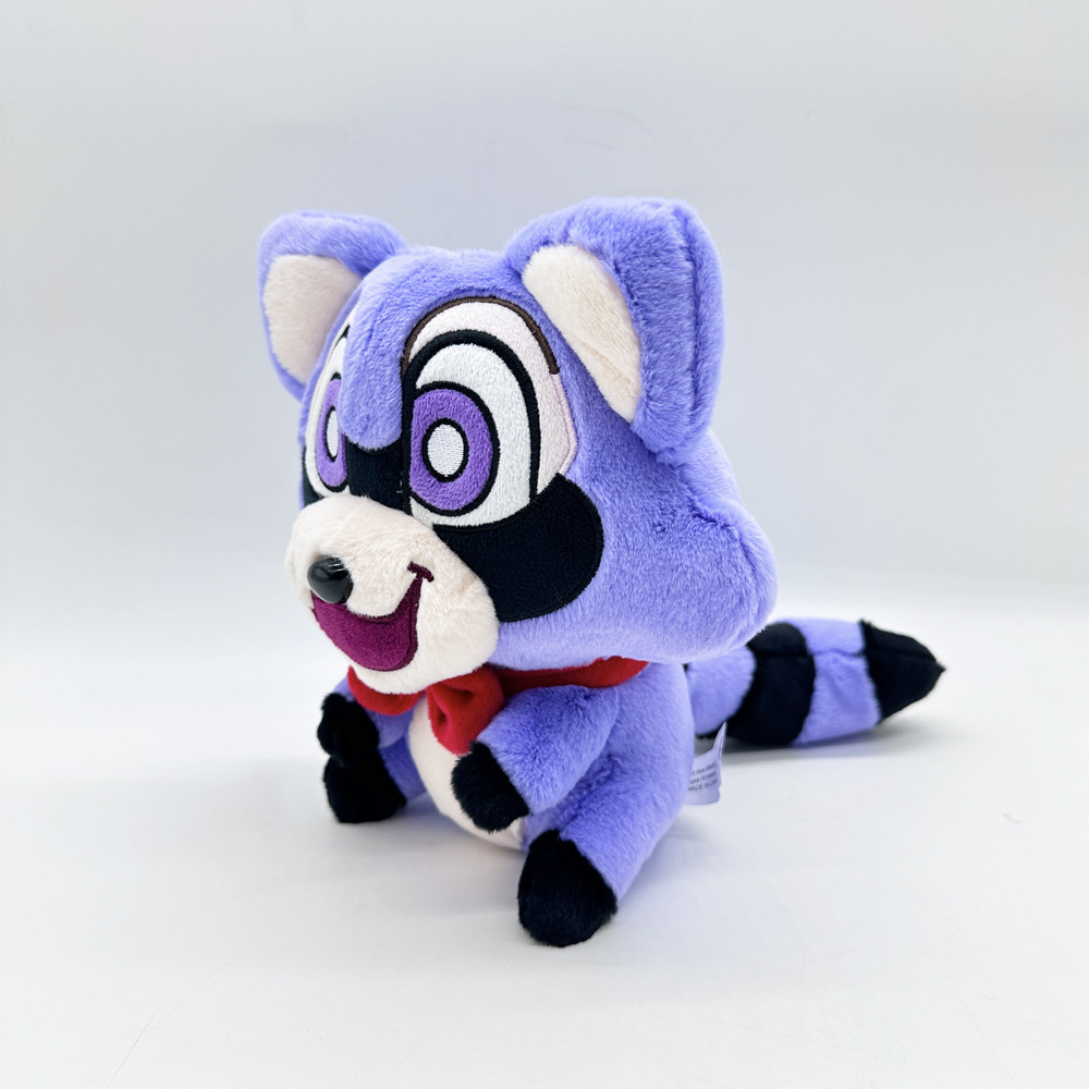 New Games Doll Plush Custom Anime Plush Raccoon Indigo Park Plush 9