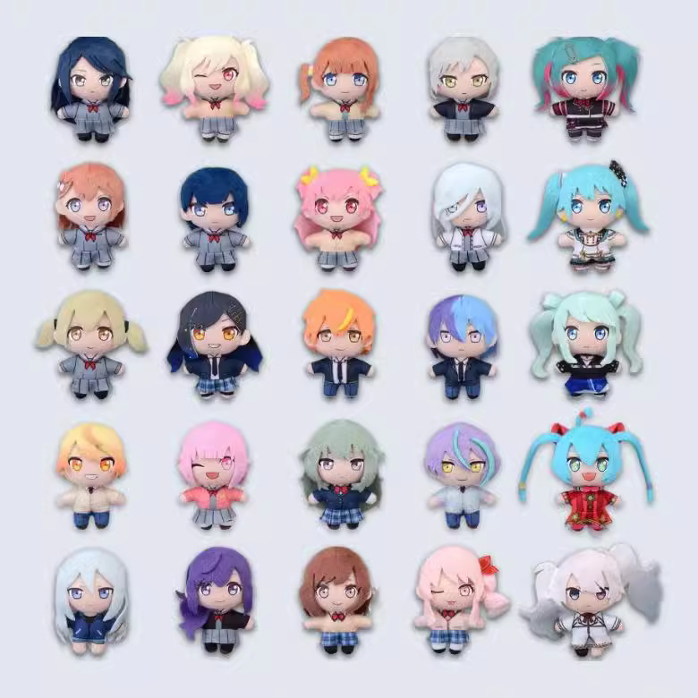 Customized Project Sekai Colorful Stage Otori Emu Plush 10cm Plush Doll Custom 6