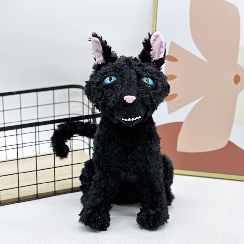 Black Cat Soft New Toys Custom Plush Cat Carolina Cat Plush 1