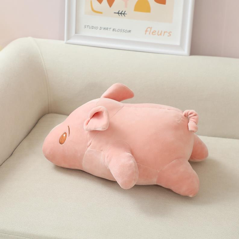Plush Sleepy Pig Toys Soft Cute Pillow Super Soft Stuffed Animal Pig Dolls 10