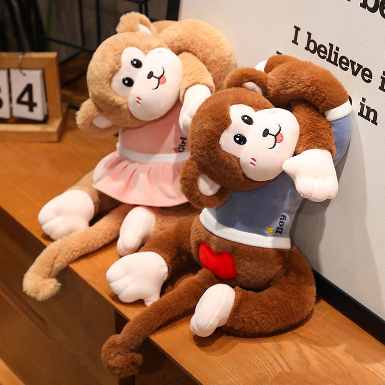 Long Arm Monkey Plush Toy Cute Banana Monkey Hanging Monkey Hanging Curtain Plush Doll 10