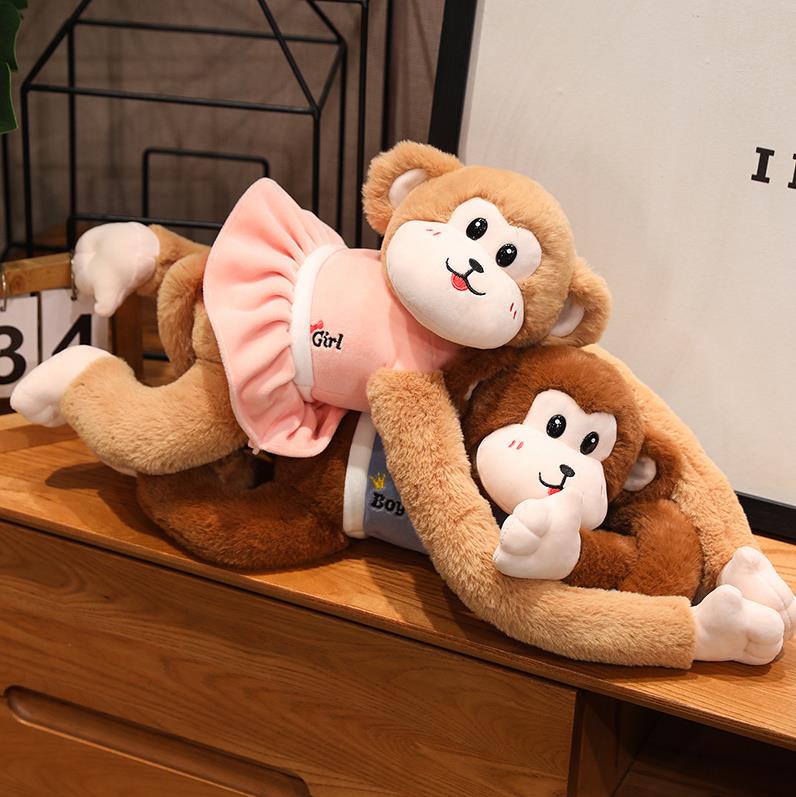 Long Arm Monkey Plush Toy Cute Banana Monkey Hanging Monkey Hanging Curtain Plush Doll 11