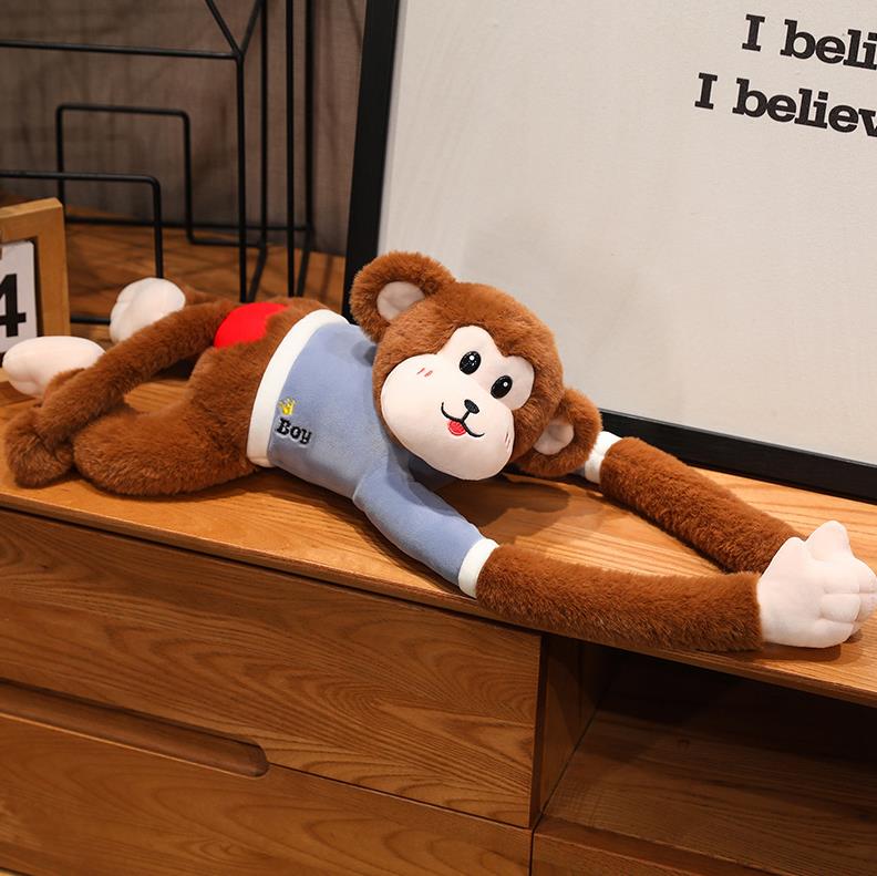Long Arm Monkey Plush Toy Cute Banana Monkey Hanging Monkey Hanging Curtain Plush Doll 13