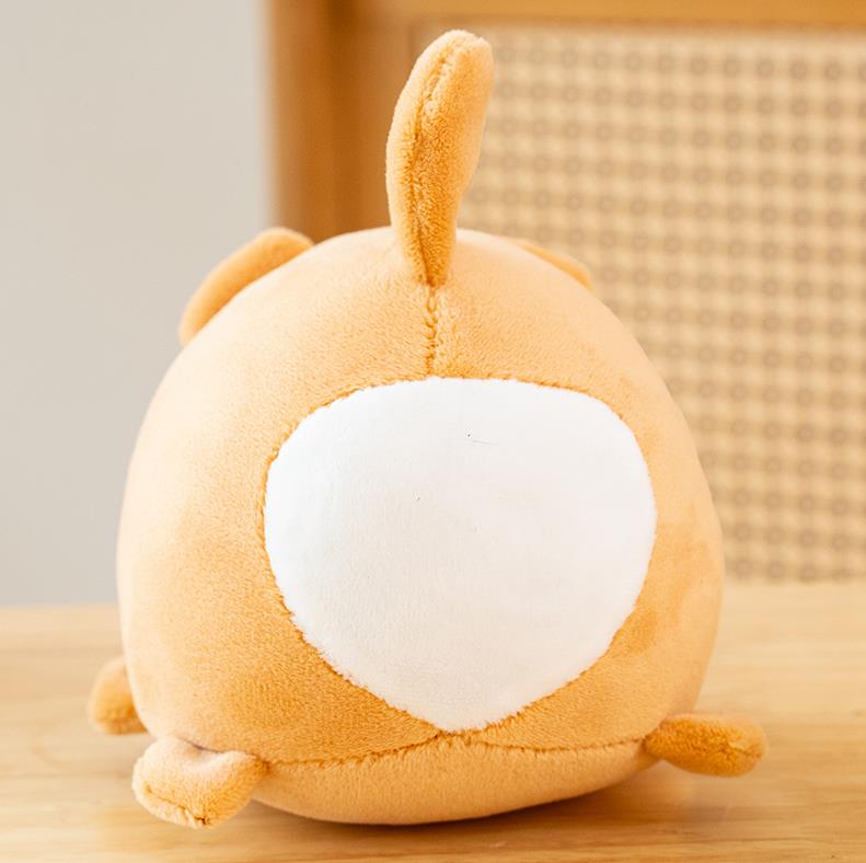 Новая миниатюрная плюшевая игрушка в виде милого щенка сиба-ину, корги или хаски. 23