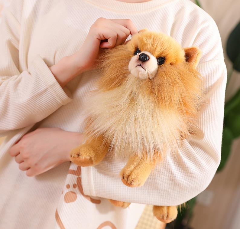 Прекрасная, изготовленная на заказ, мягкая плюшевая игрушка в виде японской собаки породы сиба-ину, реалистичная белая собачка. 8