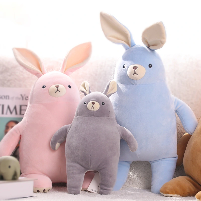 Customized Rabbit Plush Bunny Spandex Soft Plush Custom Made Plush Toy 1
