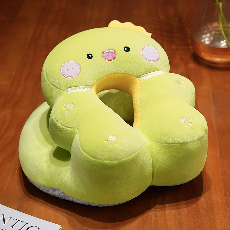 Stuffed cute animal plush neck pillow comfortable travelling pillow1 4