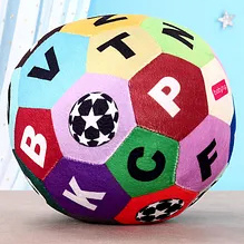 Custom Cushion Pillow Soft Ball Pillow 18cm Plush Football Toy 9