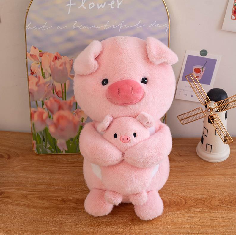 Custom Lovely Elephant Pig Stuffed Toys Black Penguin Plush Toy Soft Doll Children Gifts 12
