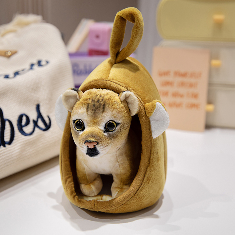 Stuffed soft sleeping rabbit and puppy and cat animal toy plush cute sleeping doll 3