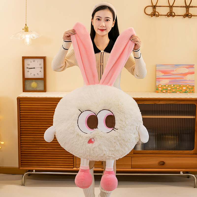 Custom Cushion Plush Toy Stuffed Pillow Furry Plush Cartoon Cuddle Monster Plush Toy 9