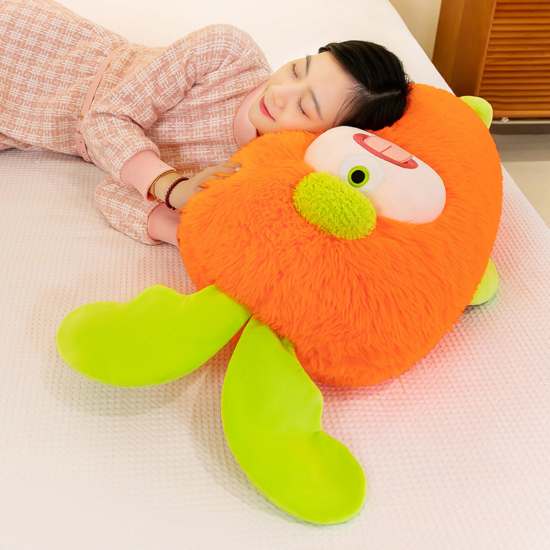Kawaii Strawberry Carrot Rabbit Pillow for Sleeping Comfortable Custom Cushion Plush Toy Stuffed Pillow 8
