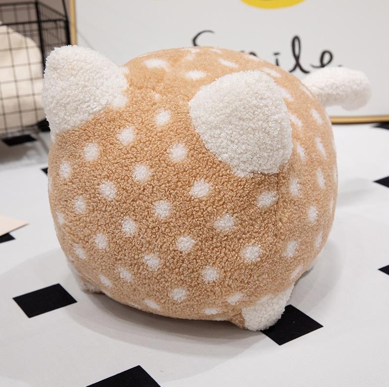 Coussin ultra doux en forme de gros chat noir, peluche, jouet, coussin de canapé. 13