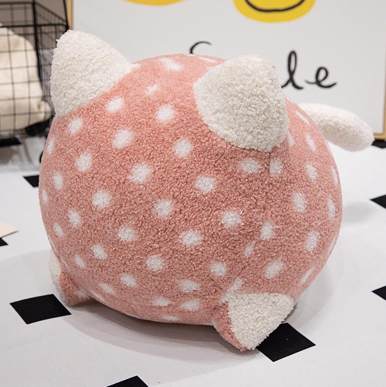 Coussin ultra doux en forme de gros chat noir, peluche, jouet, coussin de canapé. 12