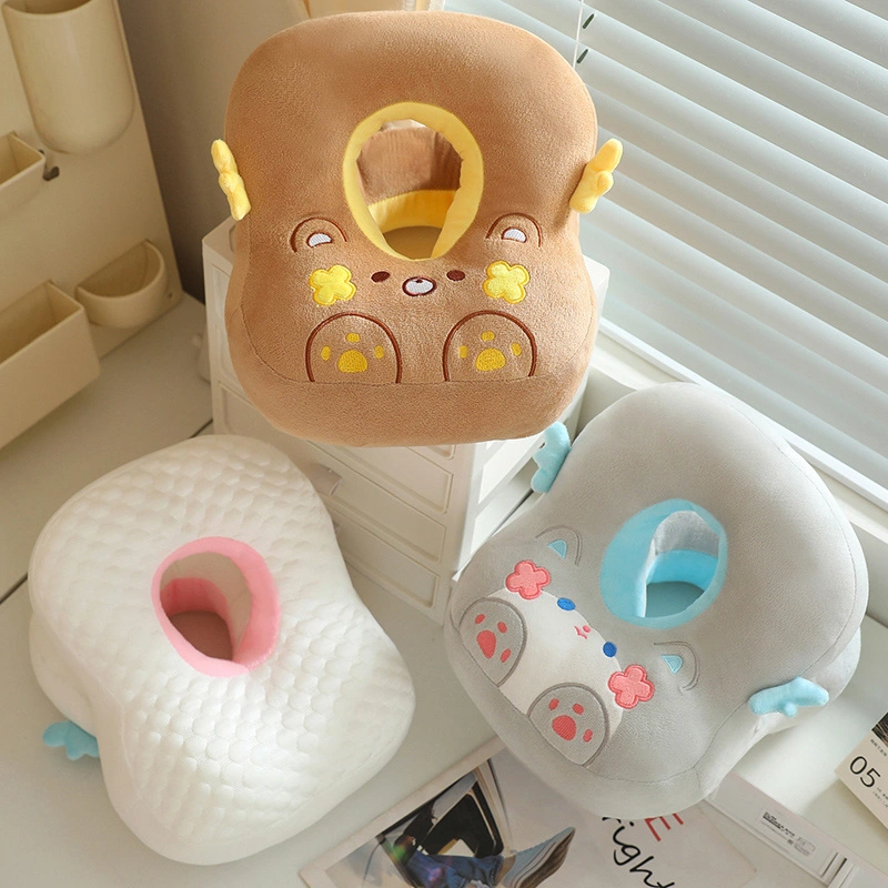 Stuffed cute animal plush neck pillow comfortable travelling pillow2 1