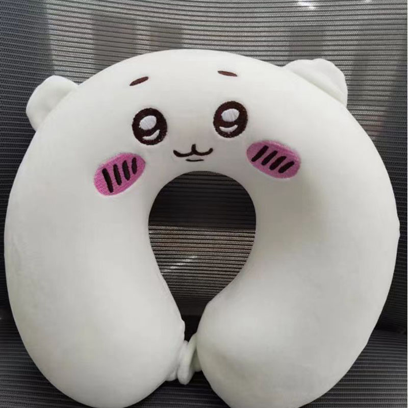 Stuffed cute animal plush neck pillow comfortable travelling pillow3 4