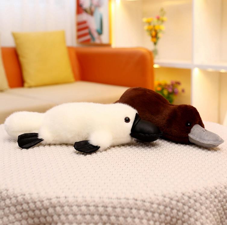 Cómodos juguetes de peluche de ornitorrinco de alta calidad. Almohada de animales de ornitorrinco de peluche. 8