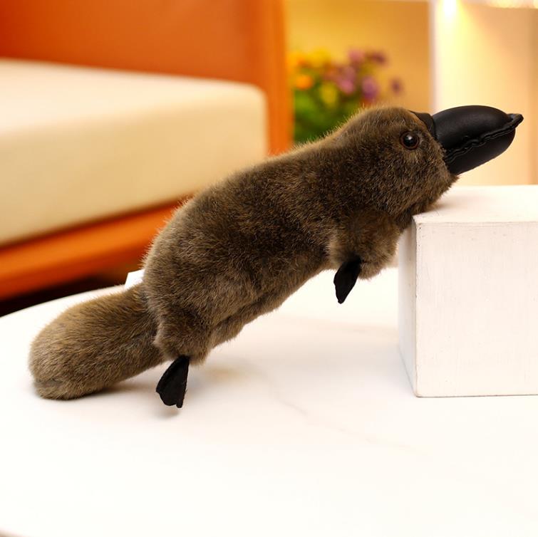 Cómodos juguetes de peluche de ornitorrinco de alta calidad. Almohada de animales de ornitorrinco de peluche. 12