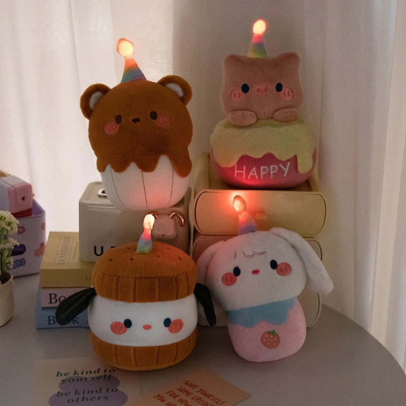 Birthday Gifts for Kids Led Night Lamp Plush Toy Customize Doll Plush 1
