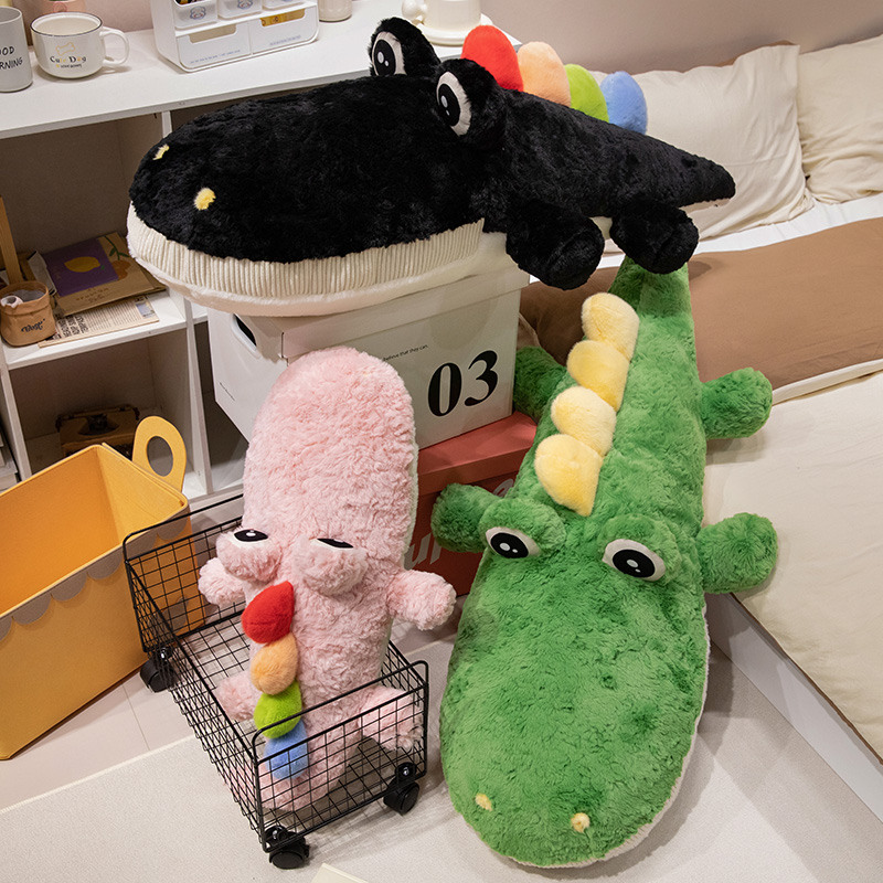 New Design Crocodile Soft Pillow Children's Pillow Custom Plush Toy Animal 11