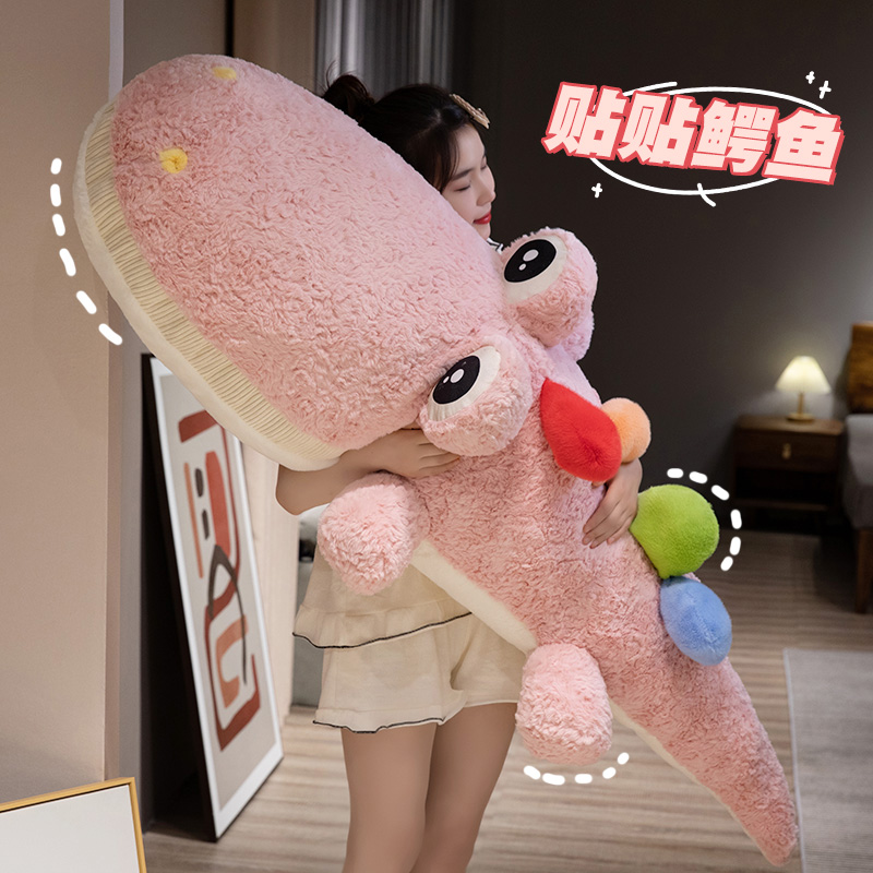 New Design Crocodile Soft Pillow Children's Pillow Custom Plush Toy Animal 10