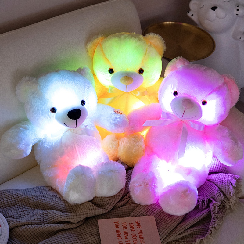 Cuddly Led Teddy Bear Led Night Lampl Plush Toy Custom Teddy Bear Plush 10