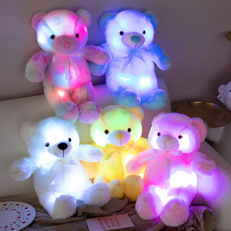 Cuddly Led Teddy Bear Led Night Lampl Plush Toy Custom Teddy Bear Plush 9