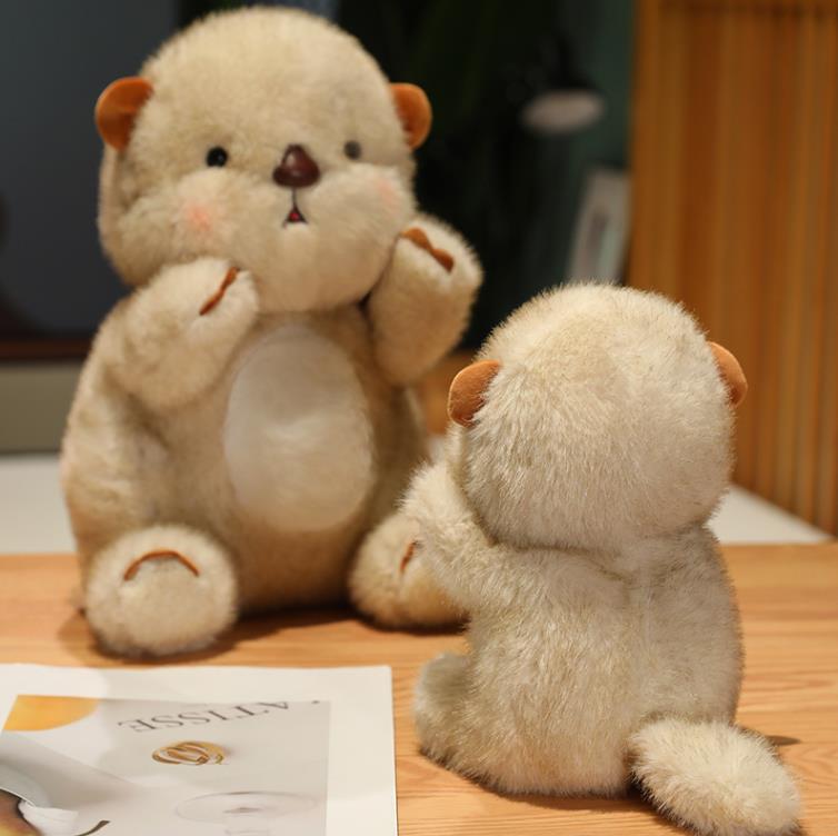 New Customized Sea Otter Stuffed Animal Toys Cute Otter Plush Toy Dolls Children Gift 8