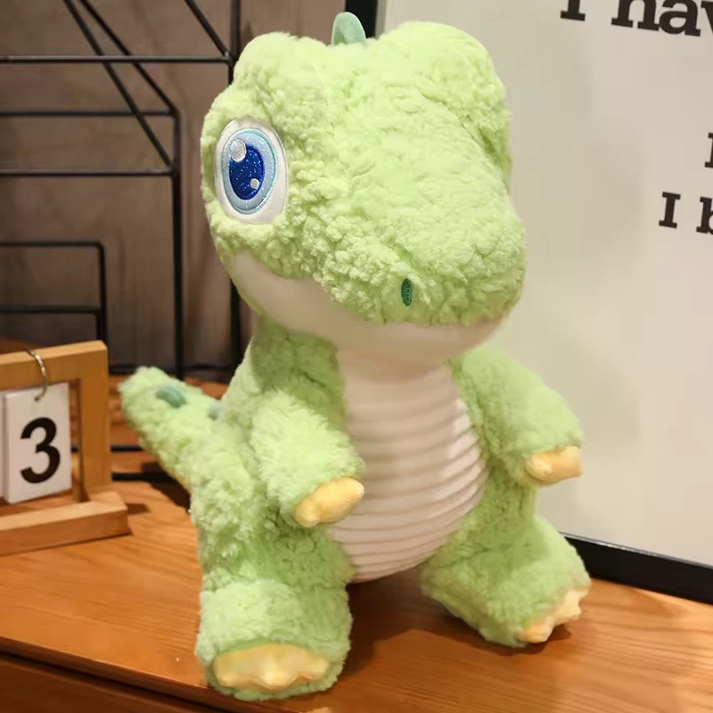 New Design Customized Stuffed Animal Toy Big Eyes Dinosaur Soft Doll 1