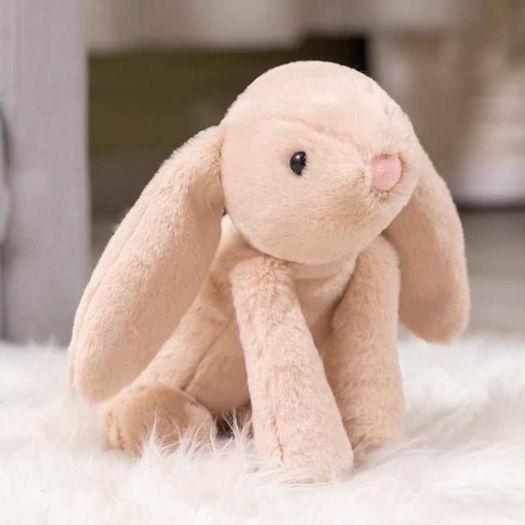 Custom Stuffed Animal Toys Long Ear Rabbit Plush Pillow Sleeping Dolls Baby Girl Bunny Toys 9